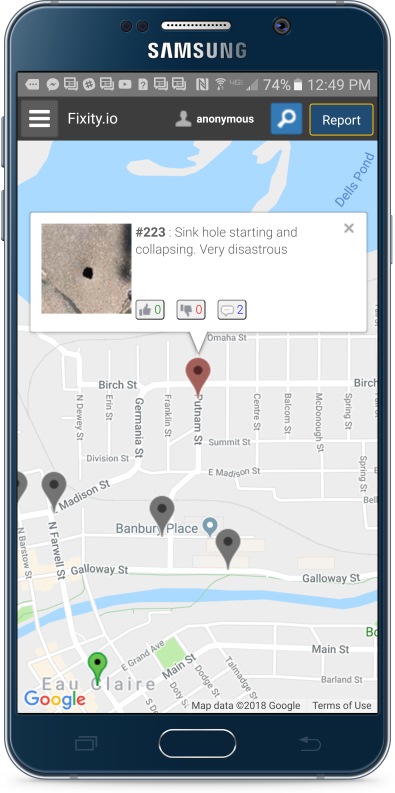 Fixity on Android phones