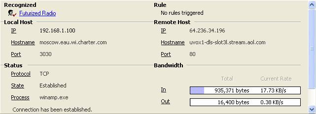 PACKET-SNIFFER Calculation tool